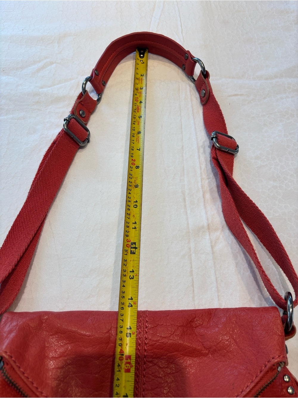 the Sac Leather Crossbody Bag with Stud Detail - Picture 5 of 12